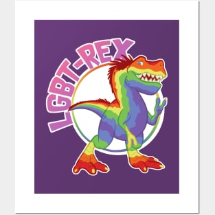 LGBT-Rex Posters and Art